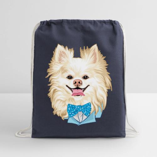 Gizmo the Chihuahua - Cotton Drawstring Bag