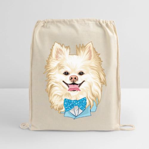 Gizmo the Chihuahua - Cotton Drawstring Bag