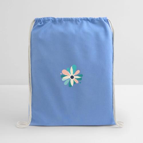 Colorful Sunflower - Cotton Drawstring Bag