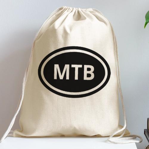 MTB Oval Logo - Cotton Drawstring Bag