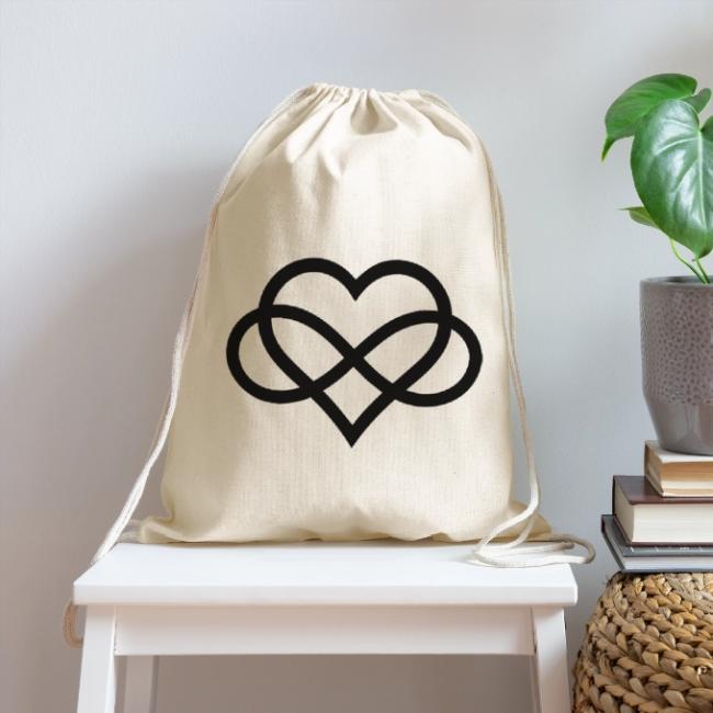 Infinity Heart (black)