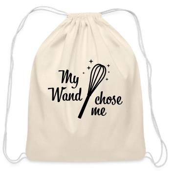 Baking - Cotton Drawstring Bag - natural - Front