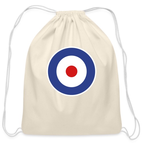 England / Round shield / 3c - Cotton Drawstring Bag