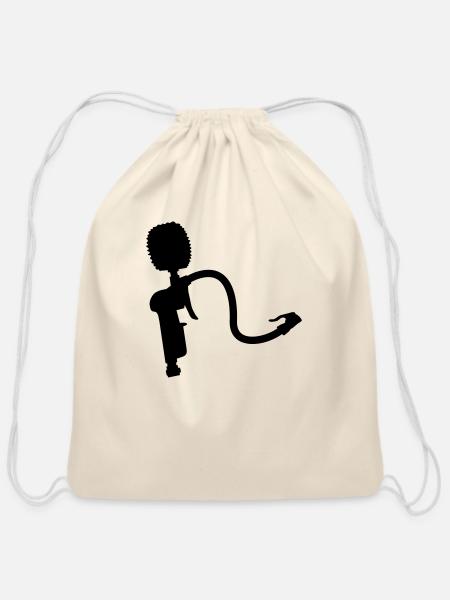 manometer - Cotton Drawstring Bag - natural