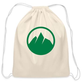 Mountain, Moutains, Outdoor, Wildlife, Nature,Alps - Cotton Drawstring Bag - natural - Front