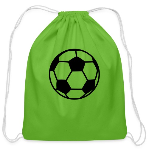 custom soccer ball team - Cotton Drawstring Bag