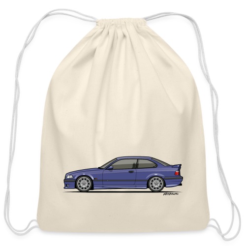M-Drei Coupe Technoviolet - Cotton Drawstring Bag