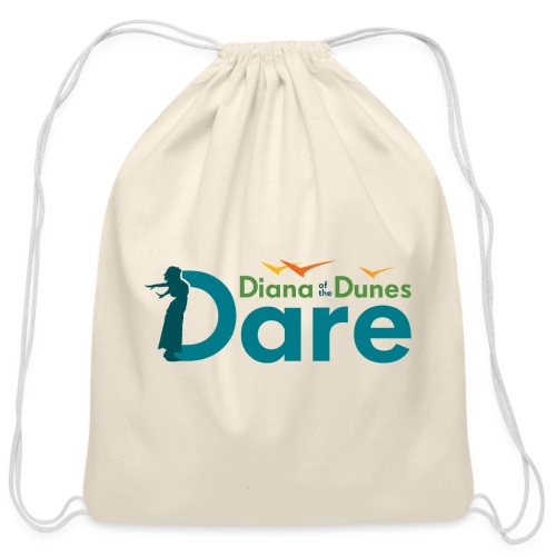 Diana Dunes Dare - Cotton Drawstring Bag