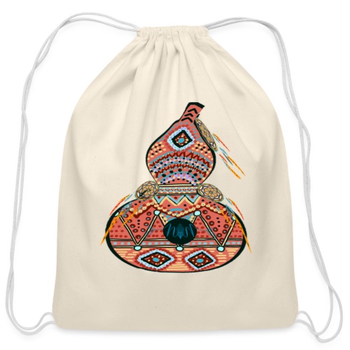 Birdhouse Lenape - Cotton Drawstring Bag