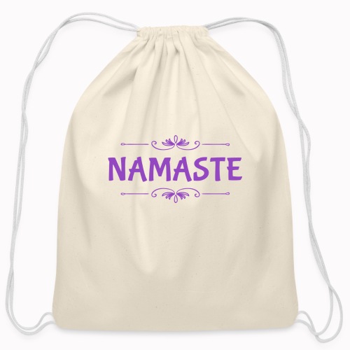 Namaste - Cotton Drawstring Bag