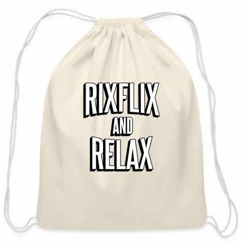 RixFlix and Relax - Cotton Drawstring Bag