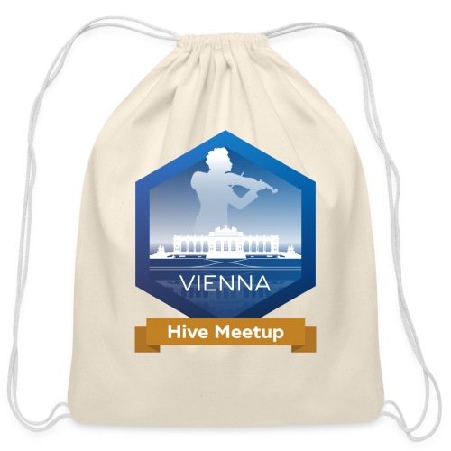 Hive Meetup Vienna - Cotton Drawstring Bag