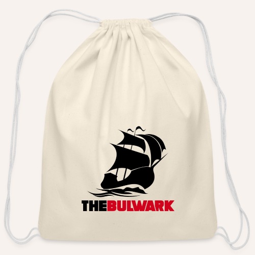 Bulwark Logo - Big Ship - Cotton Drawstring Bag