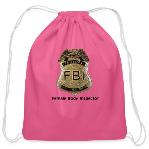 FBI Acronym - Cotton Drawstring Bag