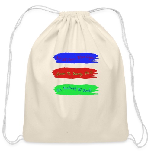 Not All Heroes Wear Capes - Vision Therapy Heroes - Cotton Drawstring Bag