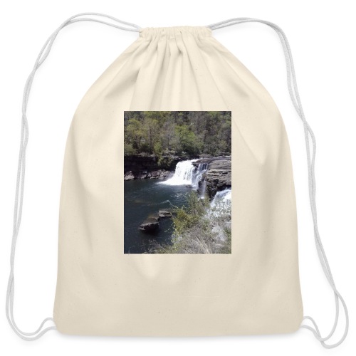 LRC waterfall - Cotton Drawstring Bag