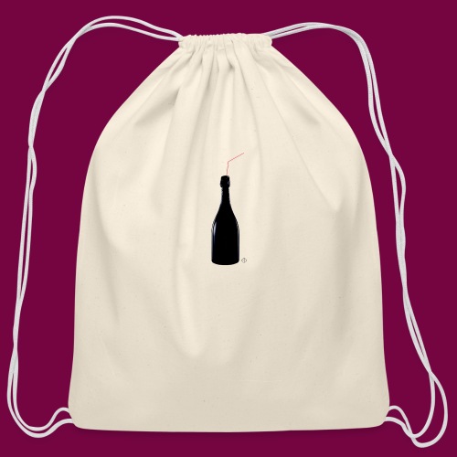 Classy Champagne - Cotton Drawstring Bag