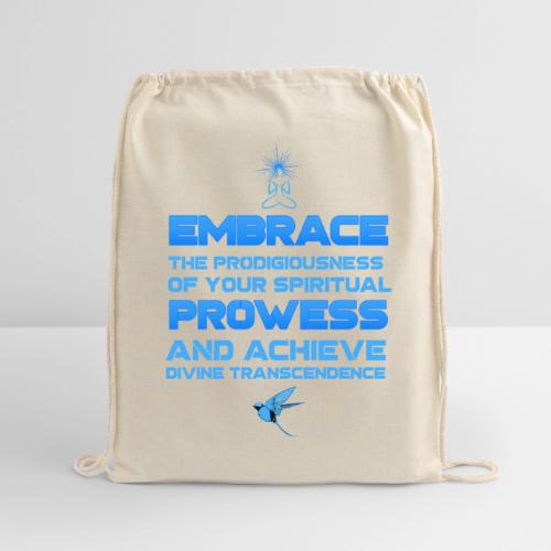 Spiritual Prowess - Cotton Drawstring Bag