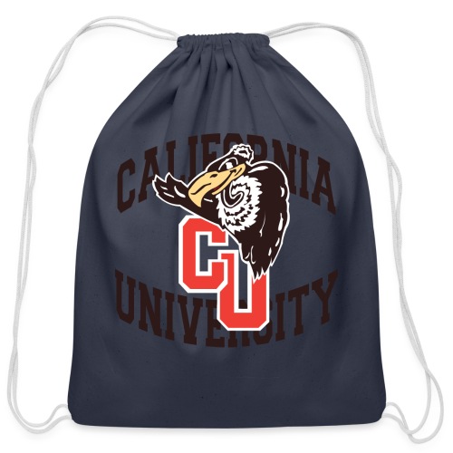 California University Merch - Cotton Drawstring Bag