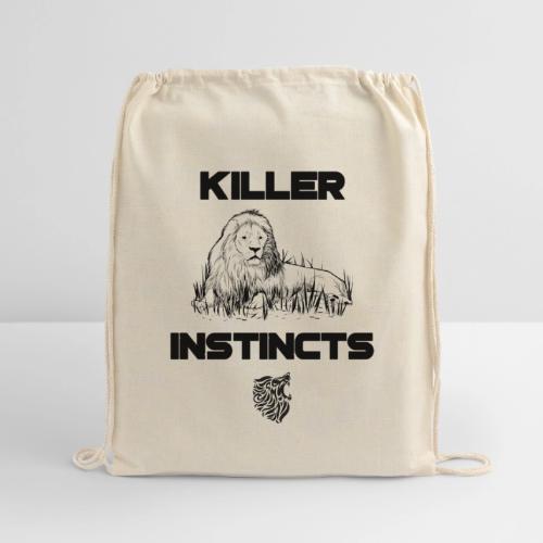 Killer Instincts - Cotton Drawstring Bag
