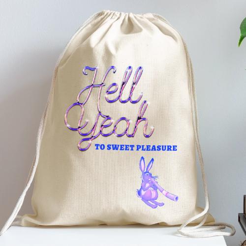 Sweet Pleasure - Cotton Drawstring Bag
