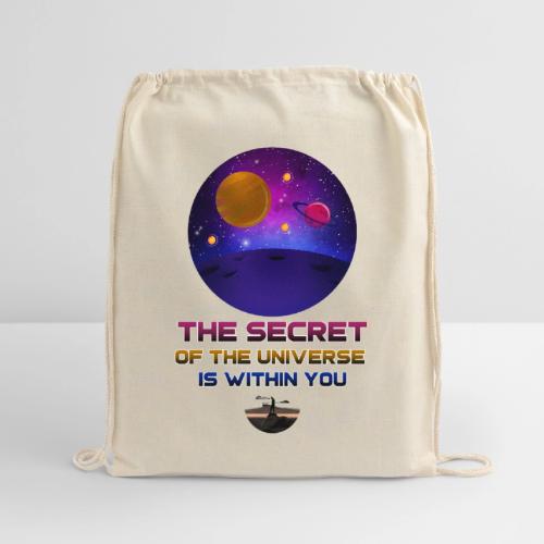 The Secret Of The Universe - Cotton Drawstring Bag