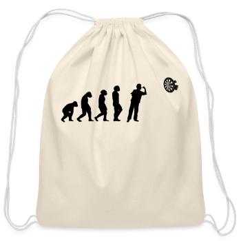 Darts game Dartboards Dart-playe Evolution - Cotton Drawstring Bag - natural - Front