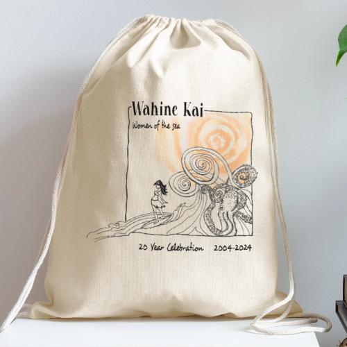 WKI 20th Bday Logo - Cotton Drawstring Bag