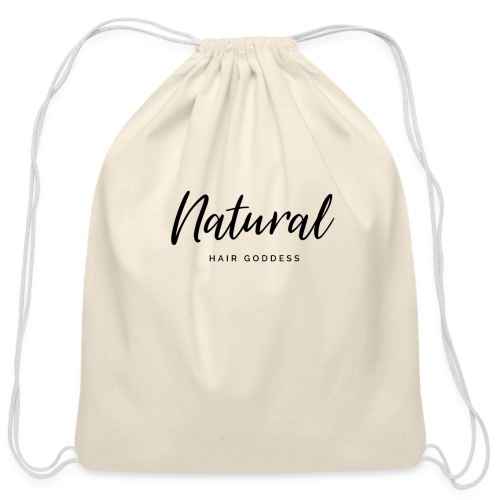 Natural Hair Goddess - Cotton Drawstring Bag