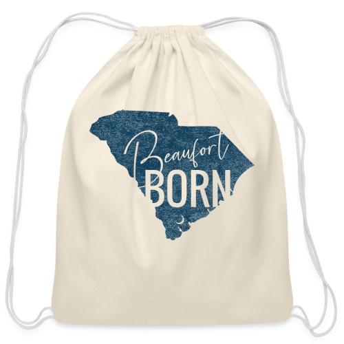 Beaufort Born_Blue - Cotton Drawstring Bag