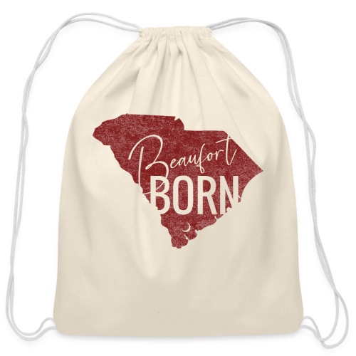 Beaufort Born_Red - Cotton Drawstring Bag
