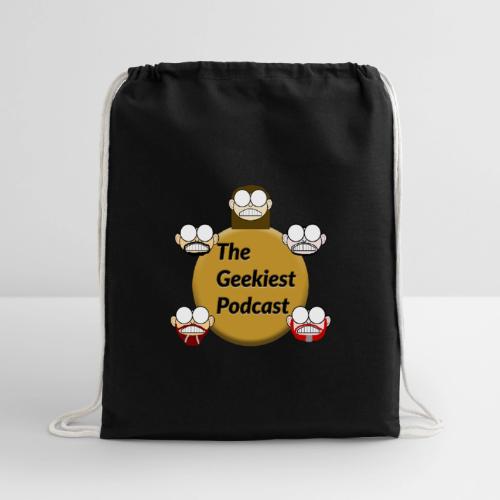 The Geekiest Podcast Logo - Cotton Drawstring Bag