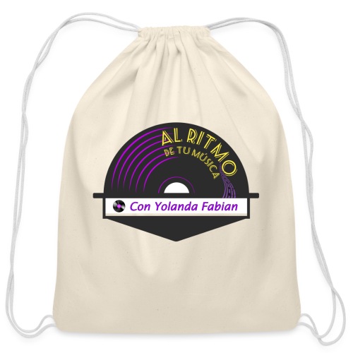 Al Ritmo de tu Musica con Yolanda Fabian - Cotton Drawstring Bag