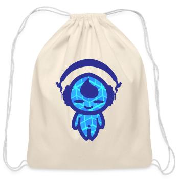 KIDDAIKIDDEE Design No.41 - Cotton Drawstring Bag - natural - Front