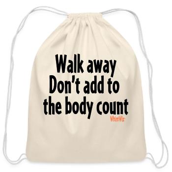 Body count - Cotton Drawstring Bag - natural - Front