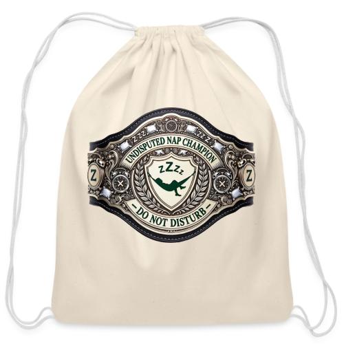 Nap Champion Belt T Shirt - Cotton Drawstring Bag