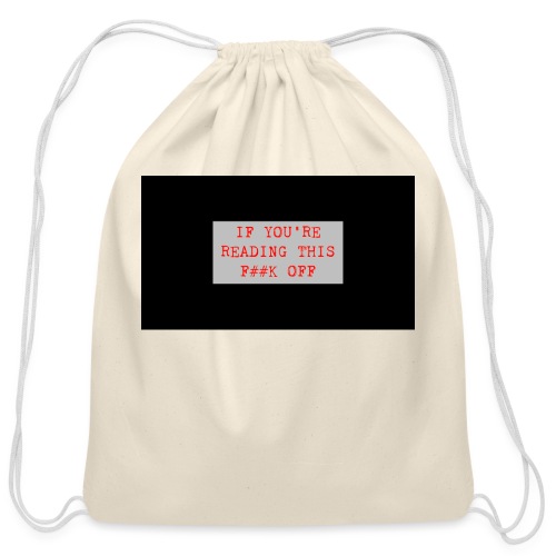 F##K OFF - Cotton Drawstring Bag