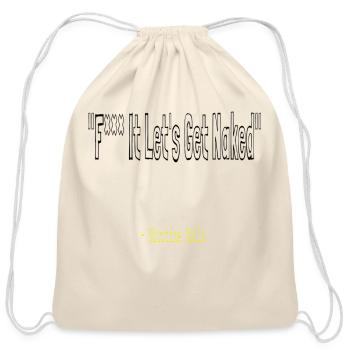 F It Let'S Get Nakedotine Dolls - Cotton Drawstring Bag - natural - Front
