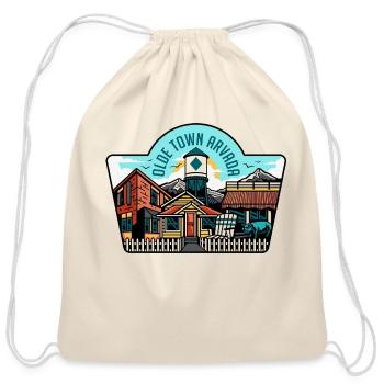 TOWN ARVADA Classic T-Shirt - Cotton Drawstring Bag - natural - Front