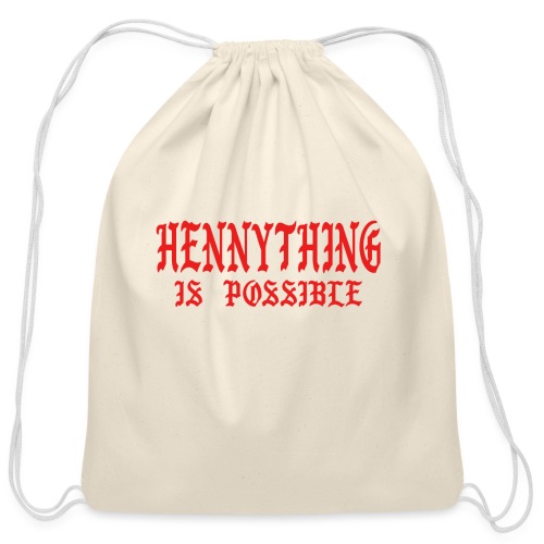 hennythingispossible - Cotton Drawstring Bag
