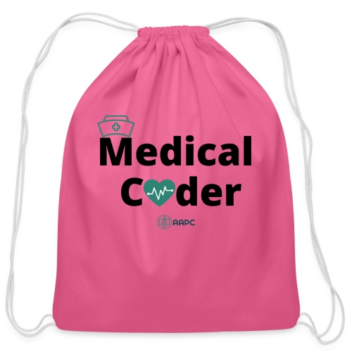 AAPC Medical Coder Shirts and Much More - Cotton Drawstring Bag