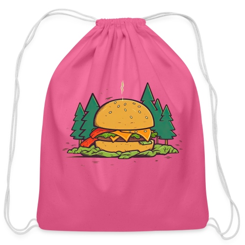 Campburger n' Cheese - Cotton Drawstring Bag