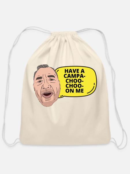 Bob Mortimer - Cotton Drawstring Bag - natural