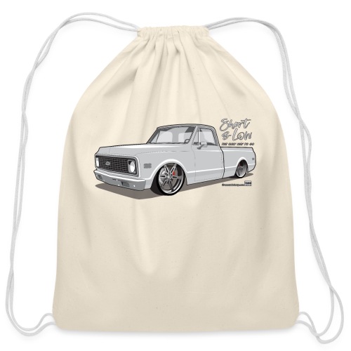 Short & Low C10 - Cotton Drawstring Bag