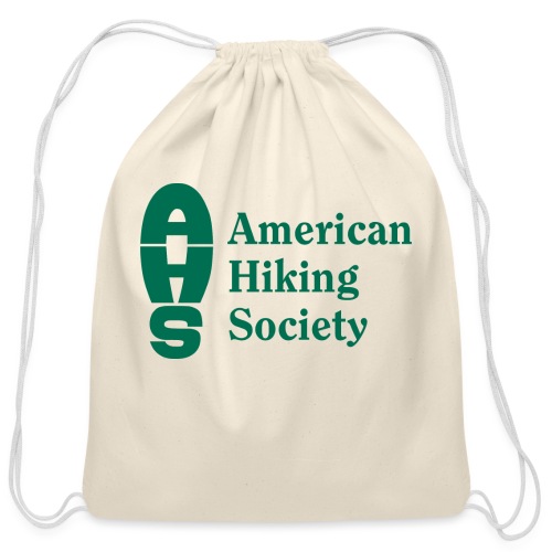 AHS logo green - Cotton Drawstring Bag