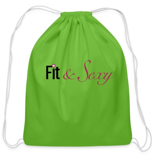 Fit And Sexy - Cotton Drawstring Bag