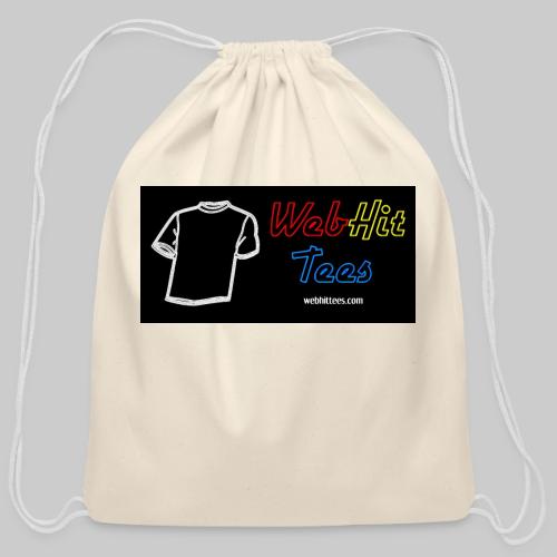WebHit Tees Teeshirt Logo - Cotton Drawstring Bag