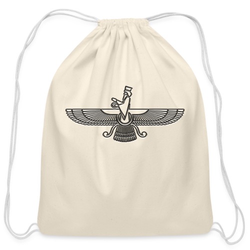 Faravahar Bold - Cotton Drawstring Bag