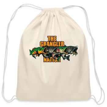 Grangler Nation - Cotton Drawstring Bag - natural - Front