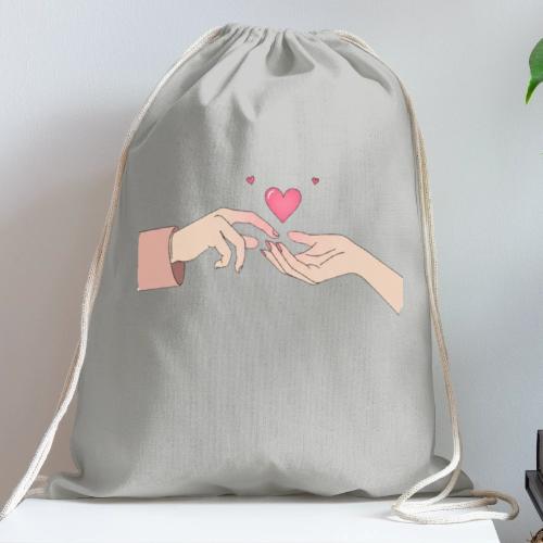 Valentine’s Touch - Cotton Drawstring Bag